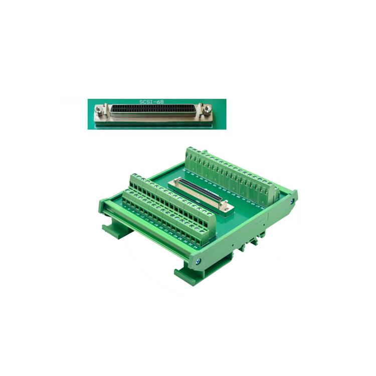 68-контактний модуль сигналу Din Rail сервоприводу мотора Кабель