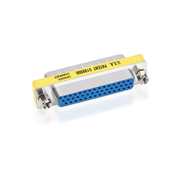 DB44 Pin Male To Female Gender Changer