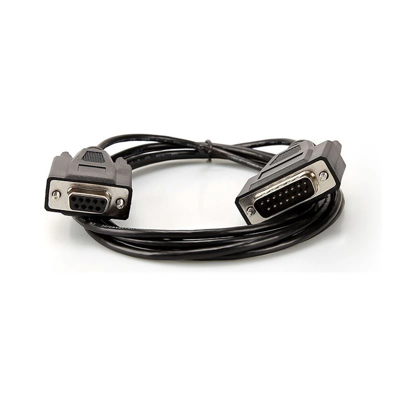 Індивідуальні RS232 DB9 жіночої до DB15 VGA чоловічий PLC кабельні